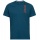 Odlo Wander-/Freizeit Tshirt Crew Neck Nikko mit Logo-Print (50% Baumwolle, 50% Polyester) blaugrün Herren